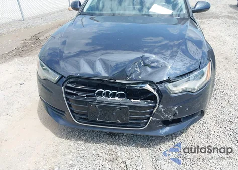 2013 Audi A6 2.0T Premium из США, поврежденный, VIN WAUGFAFC9DN140252